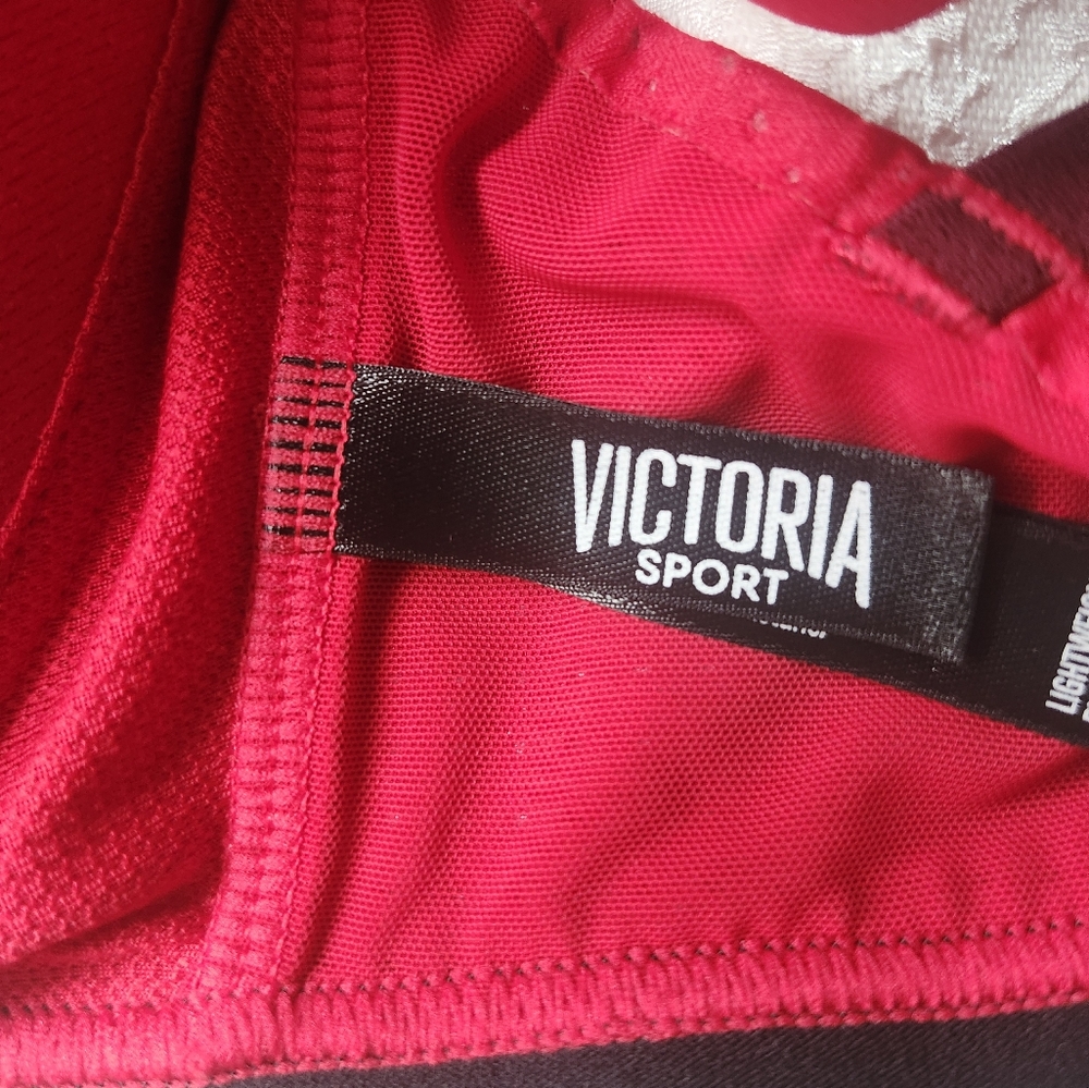Red Performance Sports Bra - Picture 4 of 8